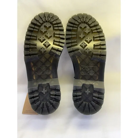 Dr. Martens Ramsey Smooth Leather Creepers Black Shoes - Women's Sz 6 - NWOB - Picture 9 of 13